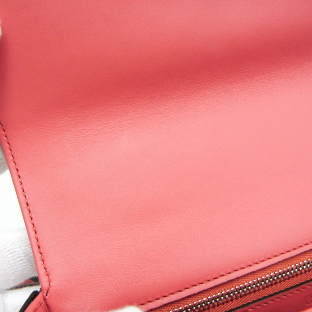 GUCCI Authentic Pink Leather Shoulder Bag - Picture 13 of 15
